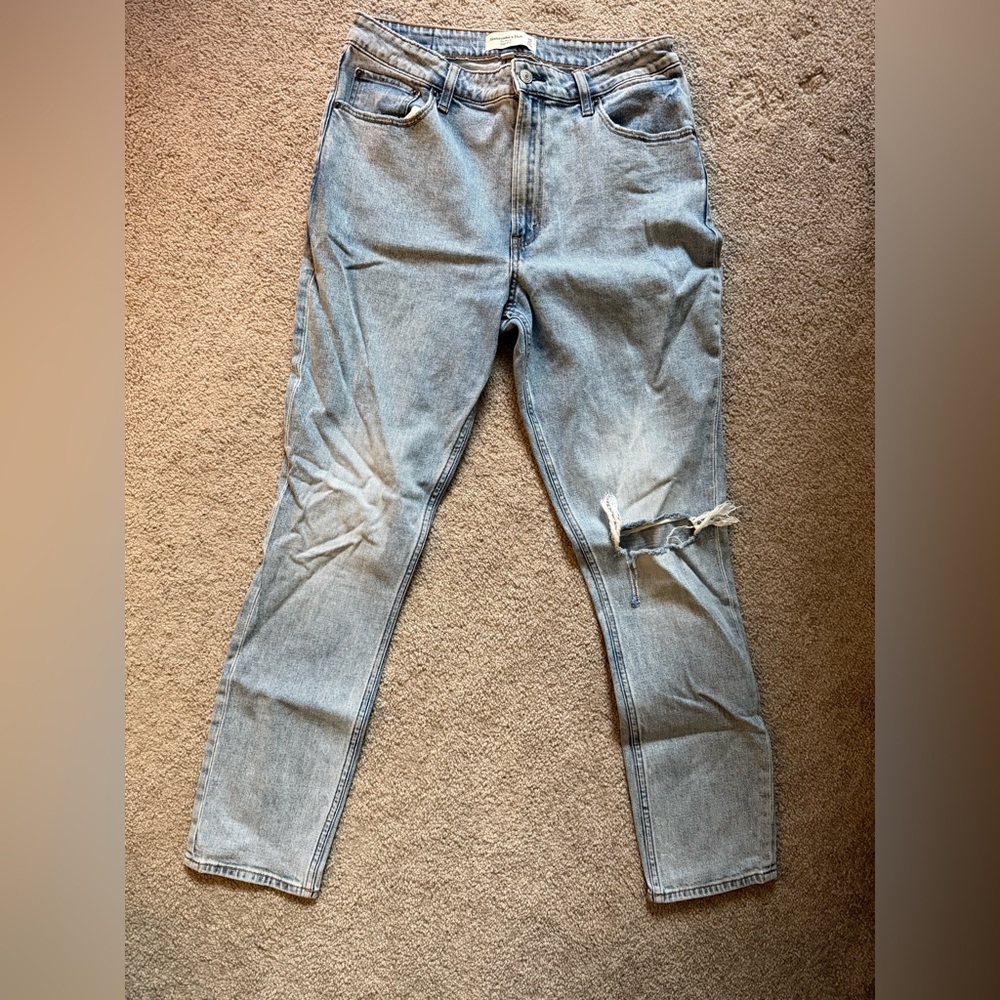 Abercrombie & Fitch Light Blue Skinny Jeans